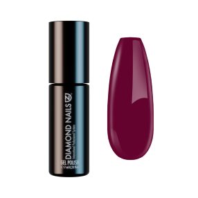 Diamond Nails ojă semipermanentă Bordo Movuliu DN012 7ml pentru manichiură elegantă și sofisticată