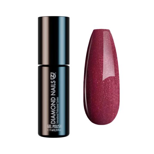 Diamond Nails Gel Lac - DN013 - Sidef - Purpuriu sidefat - 7ml