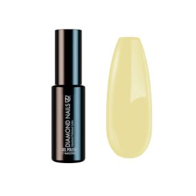 Diamond Nails ojă semipermanentă Cremă de Vanilie DN016 7ml pentru manichiură elegantă și naturală