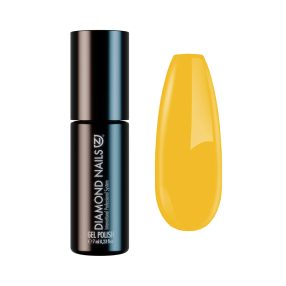 Diamond Nails ojă semipermanentă Galben de Soare DN017 7ml pentru manichiură luminoasă și vibrantă
