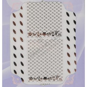 Abțibild Argintiu IGK-44 de la Diamond Nails Abțibild Argintiu IGK-44 de la Diamond Nails