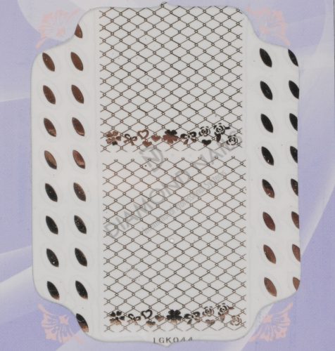 Abțibild Argintiu IGK-44 de la Diamond Nails