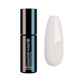 Diamond Nails ojă semipermanentă Alb Sidefat DN030 7ml cu efect perlat elegant și strălucire delicată