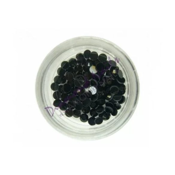 Pietre Swarovski Mari, Negru, 100 buc.
