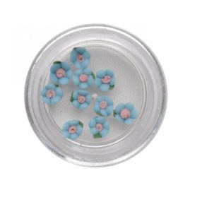 Flori Acryl Albastru