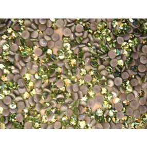 Pietre Swarovski Metalice, Verde, 50buc