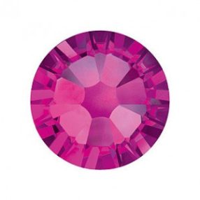 Cristale Swarovski SS10 fucsia 100buc decor unghii - Diamond Nails