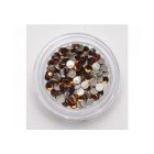 Pietre Swarovski Mari, Smoked Topaz de Colorado, 100 buc.