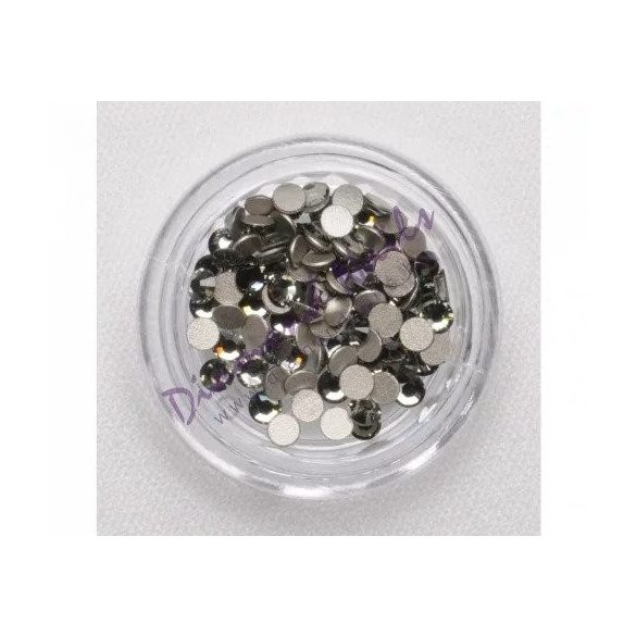 Pietre Swarovski Mari, Grafit, 100 buc.
