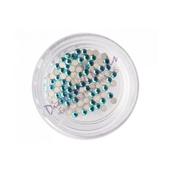 Pietre Swarovski Mari, Turcoaz, 100 buc.