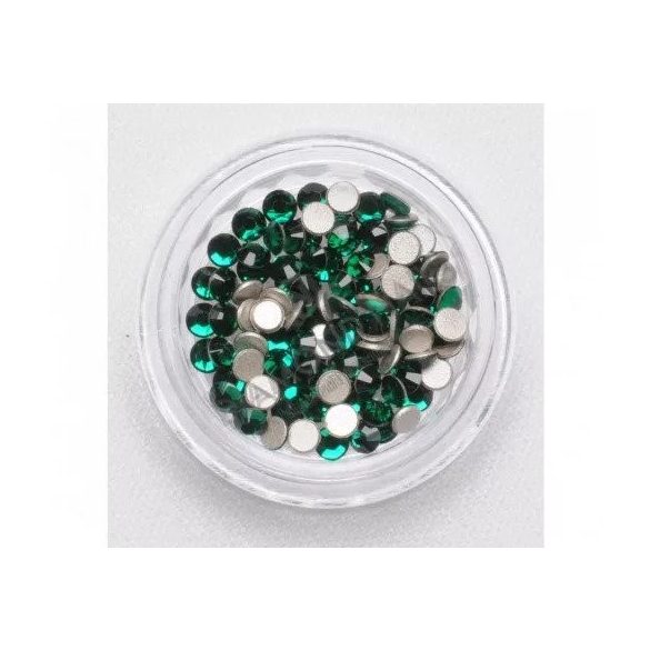 Pietre Swarovski, Smarald, Mari, 100 buc. - Dark Green, ss10