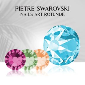 Pietre Swarovski Nails Art Rotunde