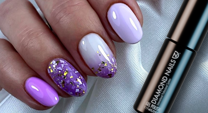 La cine romantice, poartă Midnight Glam Gel Lac Collection de la Diamond Nails!