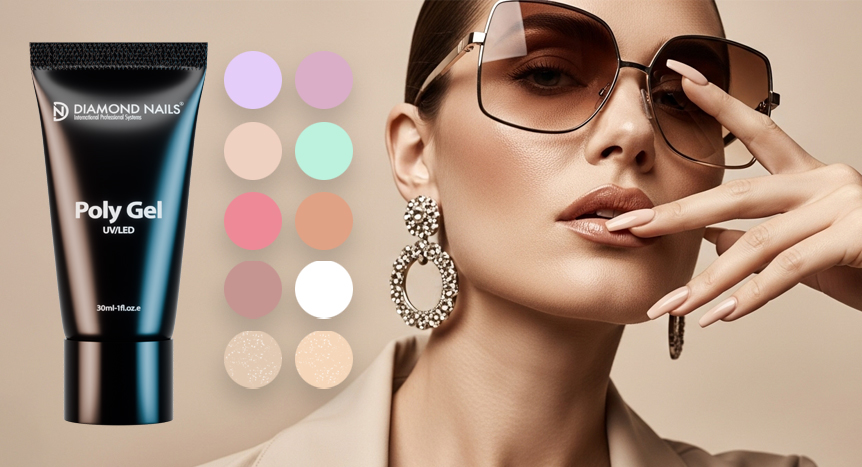 Noile nuanțe de polygel Diamond Nails te vor cuceri