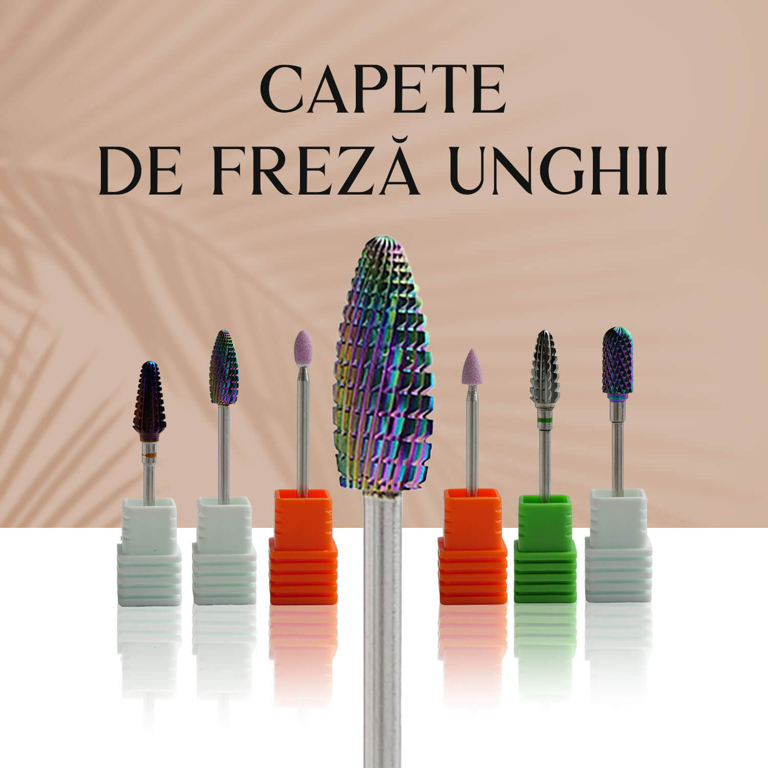 Capete de freză unghii