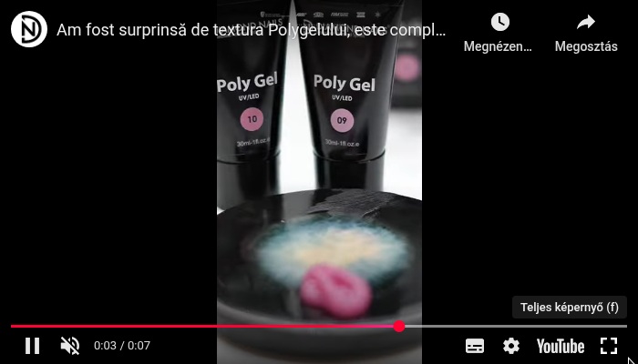 Am fost surprinsă de textura Polygelului, este complet diferită de gel! Am fost surprinsă de textura Polygelului, este complet diferită de gel!