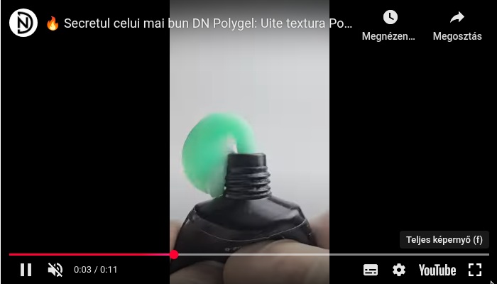 Secretul celui mai bun DN Polygel: Uite textura Polygel 7!